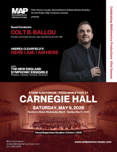 Carnegie Hall May 9, 2025